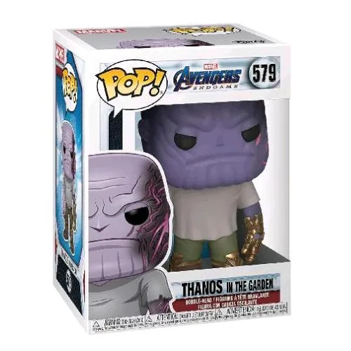 Funko Pop Marvel Avengers Thanos in The Garden Figura in Vinile 9.5 cm da Collezione