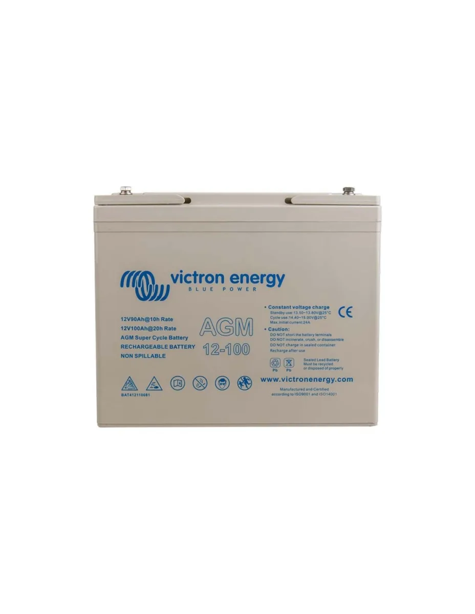 Batteria 100Ah 12V AGM Super Cycle Victron Energy - BAT412110081