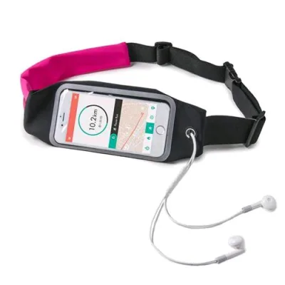Celly Runbelt View Duo Cintura Elastica Regolabile