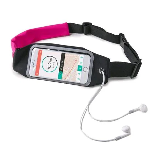 Celly Runbelt View Duo Cintura Elastica Regolabile