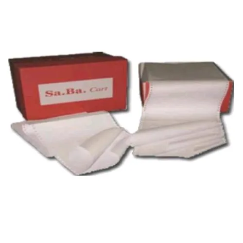 SABA CART (5BA) Saba Cart Carta a Modulo Continuo in Cellulosa 60 g 375 mm x 11 in Piste Staccabili Grigio Conf 2000 Pz.
