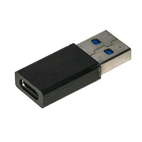 LINK LKADAT114 Adattatore USB 3.0 da USB-A Maschio a USB-C Femmina Nero