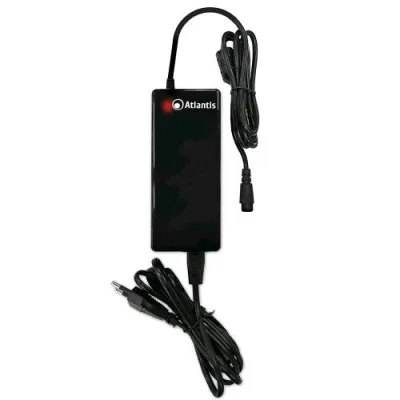 Atlantis P008-SC-90AM Alimentatore Universale Automatico per Notebook 90 W 13 Connettori Intercambiabili Incluso Connettore per HP Nero