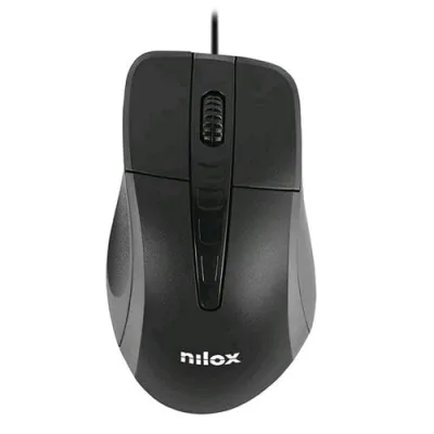 Nilox Mouse Ottico USB 1.000 DPI Black