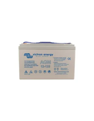 Batteria 125Ah 12V AGM Super Cycle Victron Energy - BAT412112081