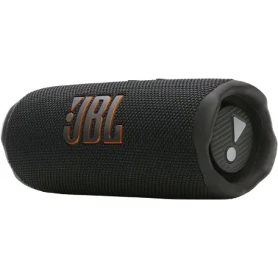 Jbl Flip 7 Speaker Bluetooth Portatile Wireless, 16 Ore di Autonomia, Impermeabile IP68, Resistente alla Polvere e Antiurto, Suono Pro con ai Boost, Connessione Multi-Speaker Auracast, Nero