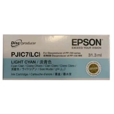 Epson Discproducer Ink PJIC7(LC) Cartuccia Inchiostro Ink-Jet Ciano Chiaro fino 1.000 DVD