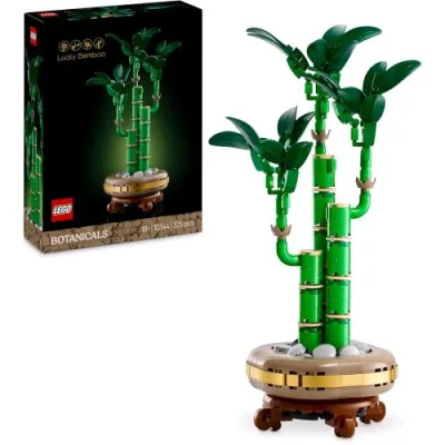 LEGO Botanicals Bambù del Buon Auspicio Pianta Artificiale con Vaso Finto da Costruire