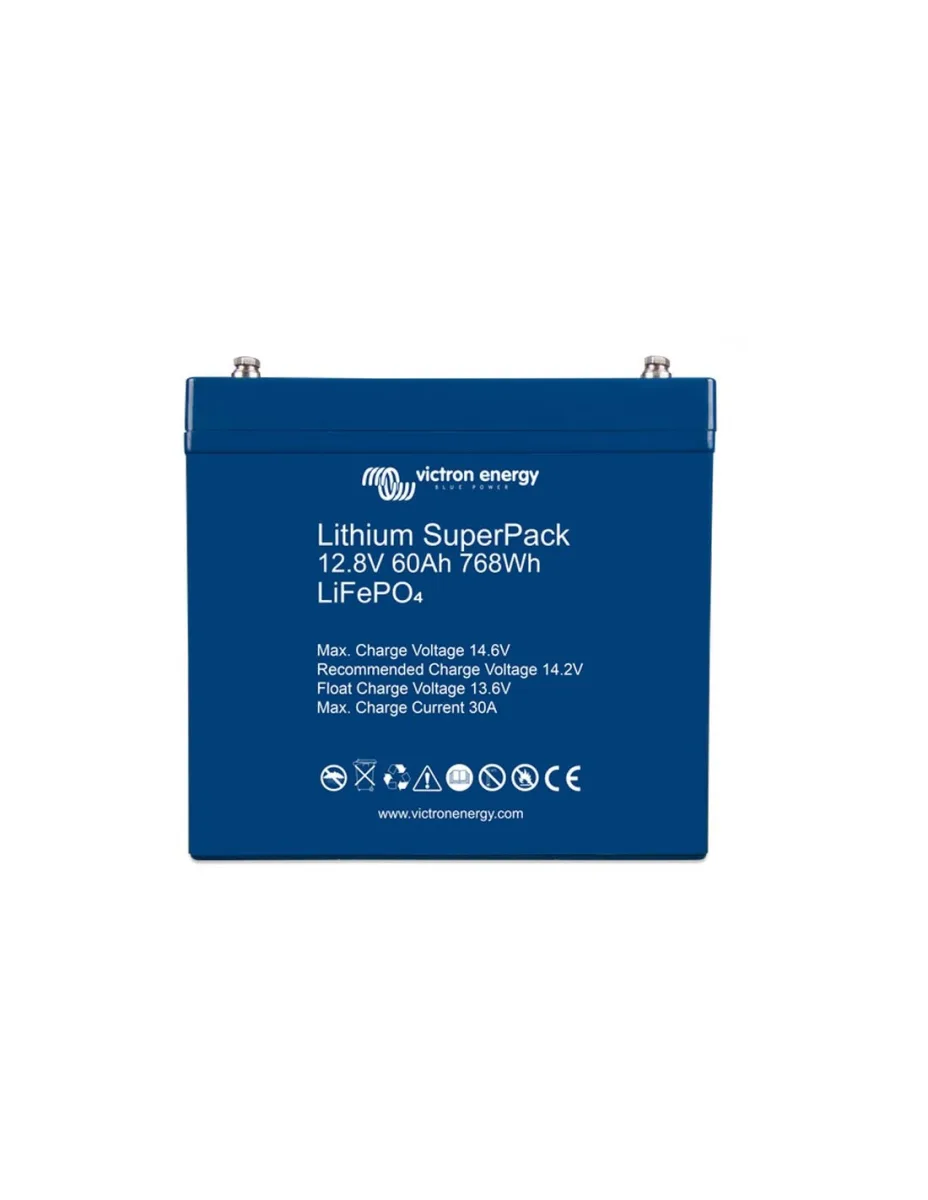 Batteria SuperPack litio 60Ah 12.8V Smart Victron Energy - BAT512060705