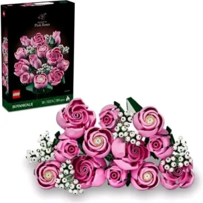 LEGO Botanicals Bouquet di Rose Rosa