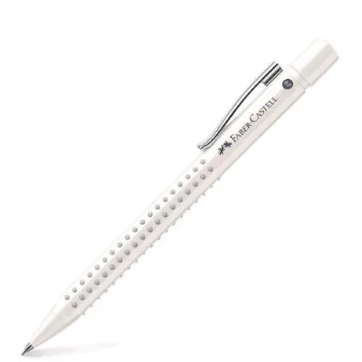 Faber Castell Coconut Milk Portamine Fusto Grip Triangolare Mina 0.5 mm con Gommino Bianco