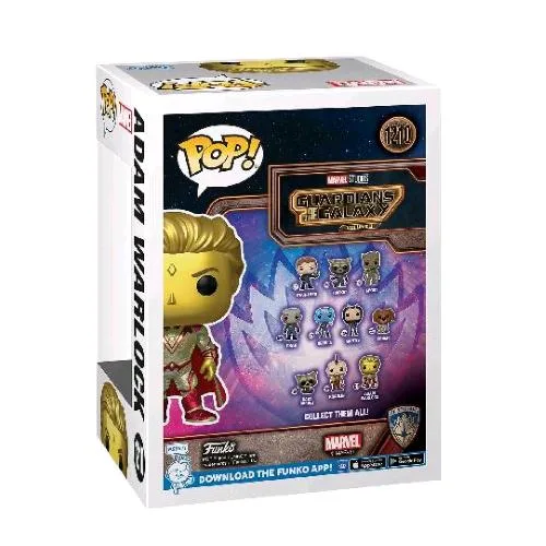 Funko Pop Marvel Guardians Of The Galaxy 3 Adam Warlock Figura in Vinile 9.5 da Collezione