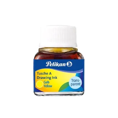 Pelikan Inchiostro China 523 Flacone da 10 ml Giallo