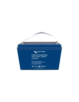 Batteria SuperPack litio 50Ah 25,6V Smart Victron Energy - BAT524050705