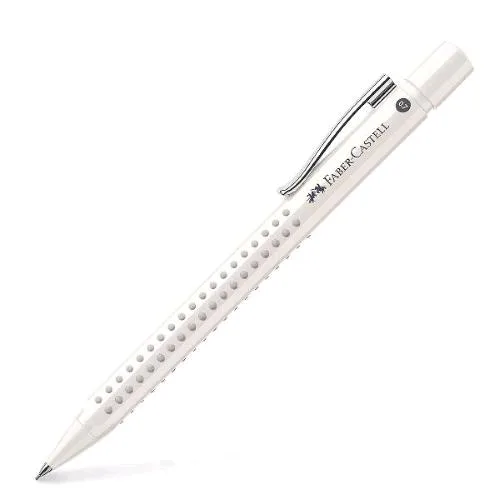 Faber Castell Coconut Milk Portamine Grip da 0.7 mm con Gommino Bianco