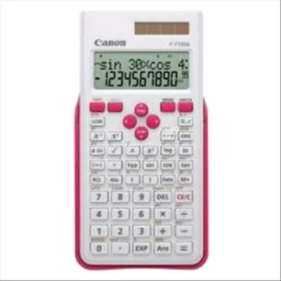 Canon F-715SG Calcolatrice Scientifica Display LCD a Due Righe Colore Bianco / Magenta