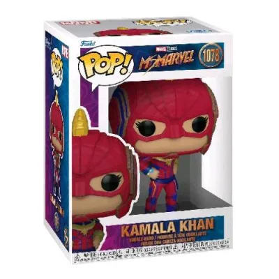 Funko Pop Marvel Kamala Khan Figura in Vinile 9.5 cm da Collezione