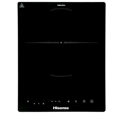 Hisense HIC2000Y Piastra a Induzione Portatile 2000W 1 Zona 10 Temperature Controllo Touch con Timer Nero