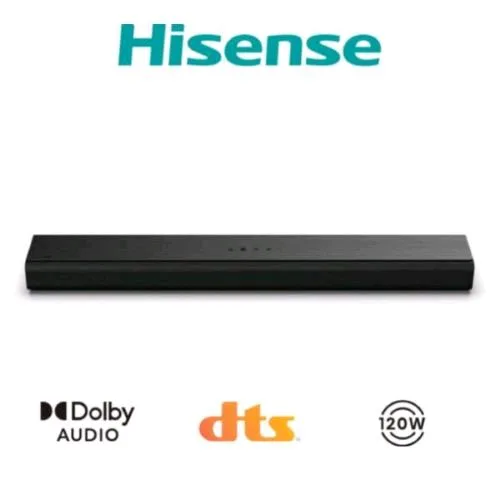 Hisense HS1000 Soundbar 2.0 Dolby Bluetooth 120W Nero