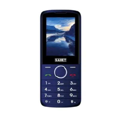 Saiet Handy Dual SIM 2.4" Radio FM Torcia Vivavoce Fotocamera Italia Blu