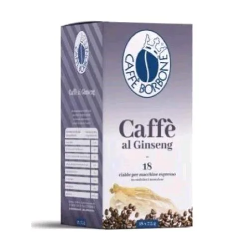 Borbone Ginseng Box Infusi in Cialde 44mm per Macchine Espresso 18pz