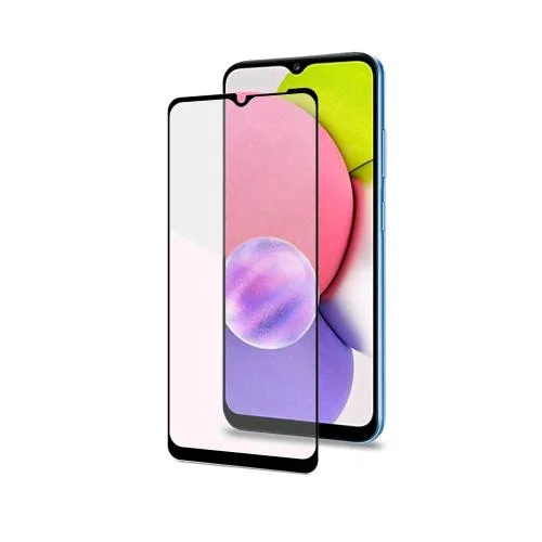 Celly Samsung Galaxy A03S Full Glass Proteggi Schermo in Vetro Temperato Black