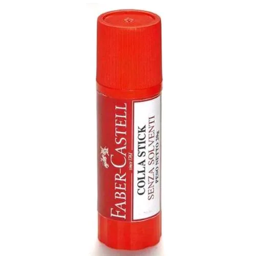 Faber Castell Colla Stick Media da 20 g Bianco