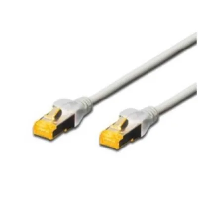 Digitus Cavo di Rete Patch S/FTP CAT.6A Lshf 1 m Grigio