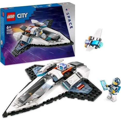 LEGO City Astronave Interstellare con Minifigura e Drone Robot