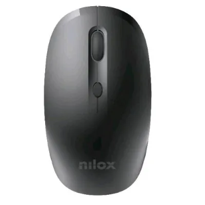 Nilox Mouse Ottico Wireless 2.4GHz 4 Puslanti 4.000 DPI Nero