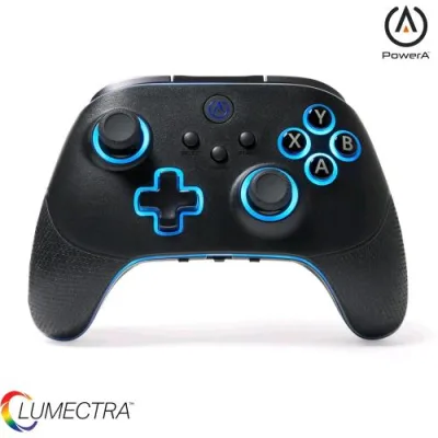 PowerA Ops V3 Pro Controller Wireless Wired Bluetooth RGB Lumectrapc Ricaricabile Tasti Mappabili Nero