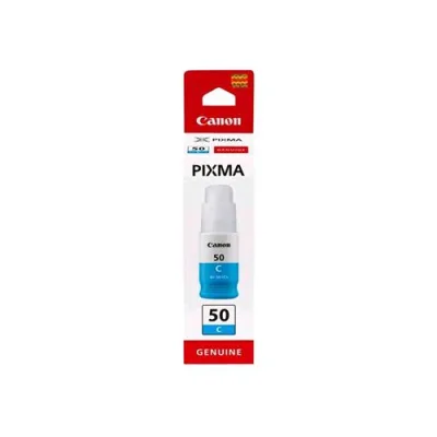 Canon Gi-50 C Cartuccia Ciano per Pixma G5050, G6050, G7050, GM2050, GM4050