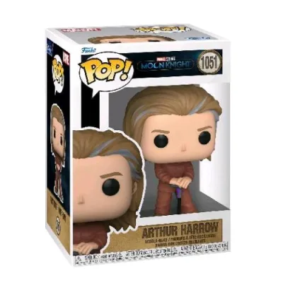 Funko Pop Marvel Moon Knight Arthur Harrow Figura in Vinile 9.5 cm da Collezione