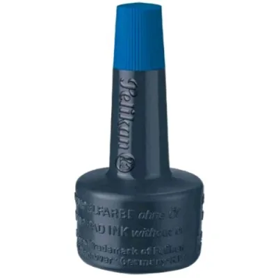 Pelikan Inchiostro per Timbri Senza Olio Flacone da 28ml Blu