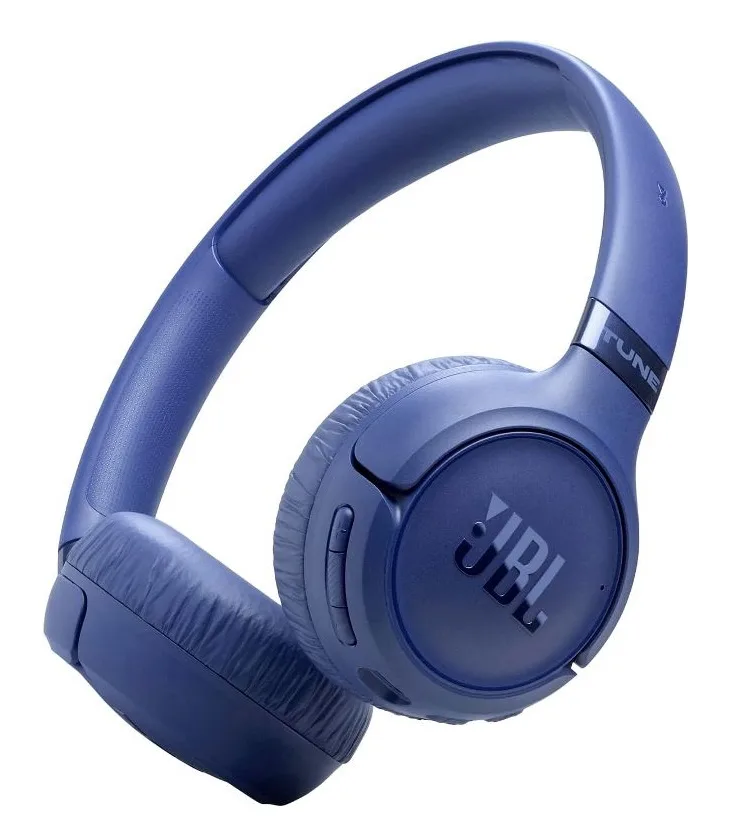 Jbl Tune 530 BT Cuffie On-Ear Bluetooth Wireless Pieghevoli e Leggere JBL Pure Bass Connessione Multipoint fino a 76 Ore di Autonomia Google Fast Pair Microsoft Swift Pair Blue