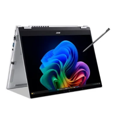 ACER Travelmate P4 Spin 14 ai TMP414RN-56-Tco-56CL Copilot+ PC 14" Wuxga Touch Screen Intel Core Ultra 5 322 RAM 16GB-SSD 512GB NVMe-Intel Graphics-Wi-Fi 7 + Gigabit LAN-Win 11 Prof