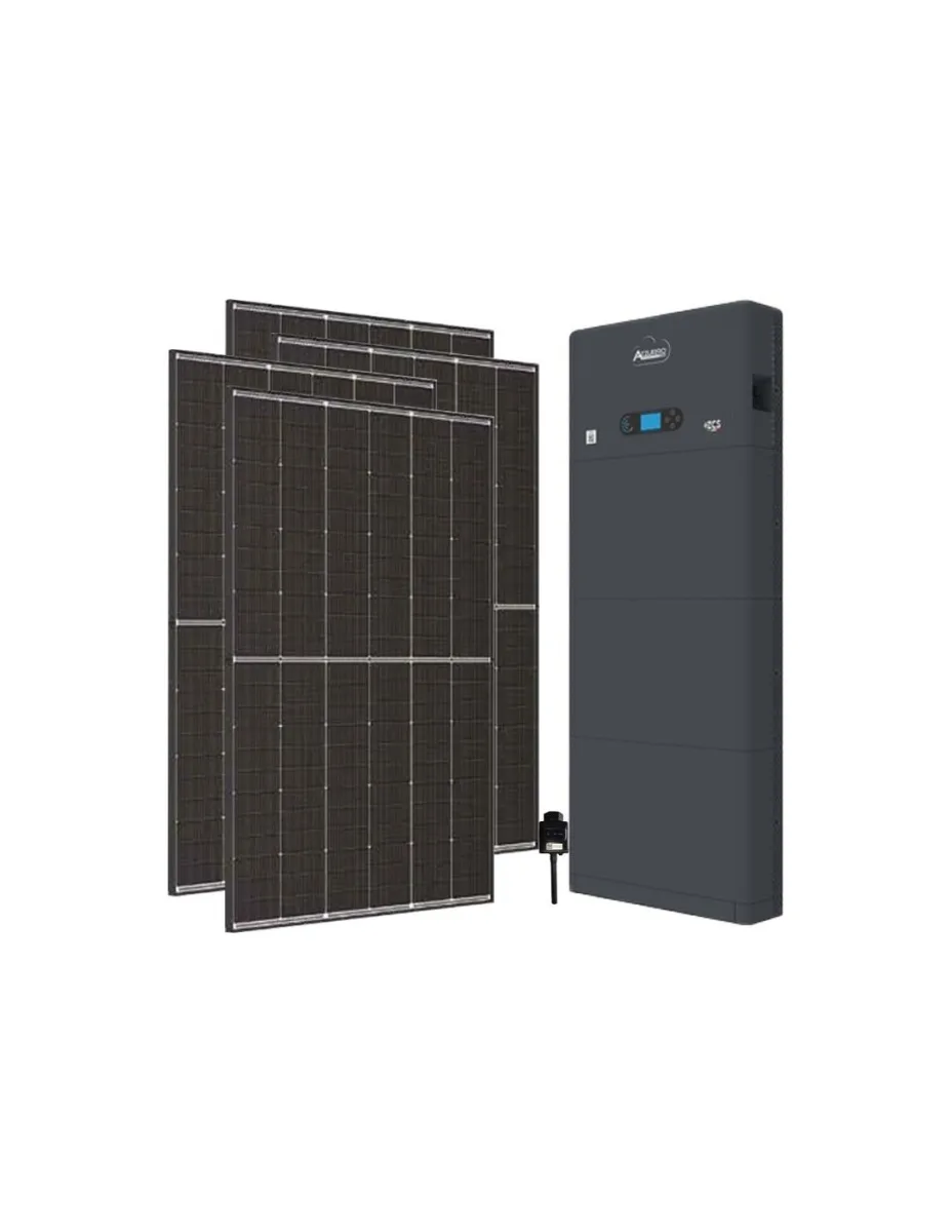 Kit fotovoltaico monofase 4095W All in one inverter 3.6kW batteria al litio 5.12kWh HV ZBT 5K Zucchetti