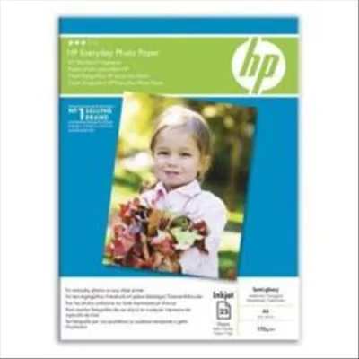 HP Photo Everyday Carta Fotografica Formato A4 200 G/M2 Finitura Semi Luicida Colore Bianco (Q5451A)