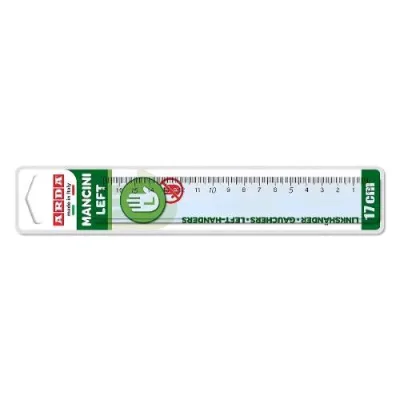 ARDA Righello per Mancini in Plastica 17 cm