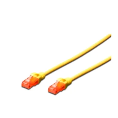 Digitus Cavo di Rete Patch U/UTP CAT.6 Lshf 3m Giallo