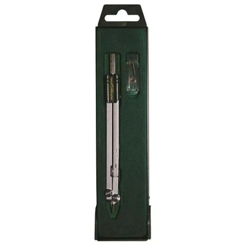 Faber Castell Compasso Base Start- Base in Ottone Asta Snodabile in Alluminio Ø 1 A 380 Mm.