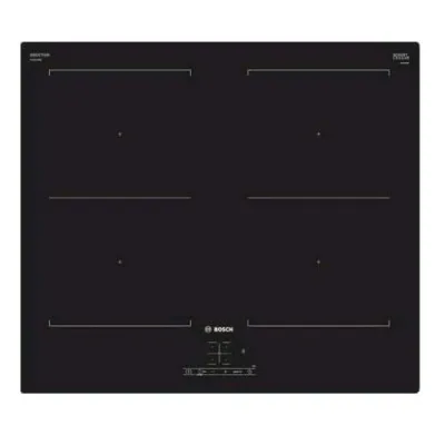 Bosch PVQ611BB6E Serie 4 Piano Cottura a Induzione Combizone Touch Select Powerboost 60 cm Nero