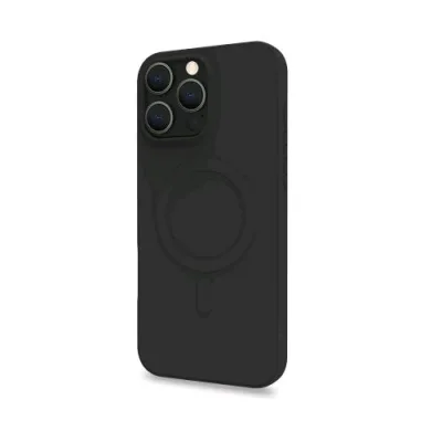 Celly Apple iPHONE 16 Pro Max Cover in Morbido Tpu Compatibile Magsafe Nero
