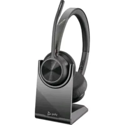 HP Poly Voyager 4320 USB-C Headset + BT700 Dongle + Charging Stand