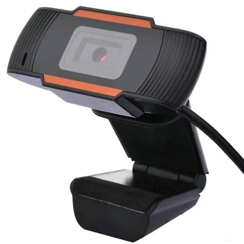 Kolink Link Webcam HD 1280X720P 30FPS con Microfono Incorporato USB 2.0 Cavo 1.5 m Nero