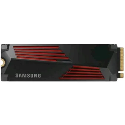 Samsung 990 PRO SSD 4.000GB M.2 2280 PCIe 4.0 x4 (NVMe) CRITTOGRAFATO 256 bit AES CON DISSIPATORE DI CALORE Lettura: 7450 MB/s, Scrittura: 6900 MB/s