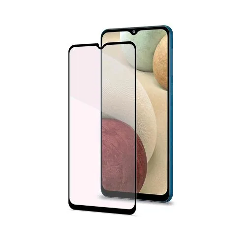 Celly Samsung Galaxy A12 Proteggi Schermo in Vetro Temperato Black