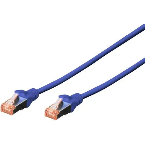 Digitus Cavo di Rete S/FTP Cat 6 Doppia Schermatura 5 m Blu