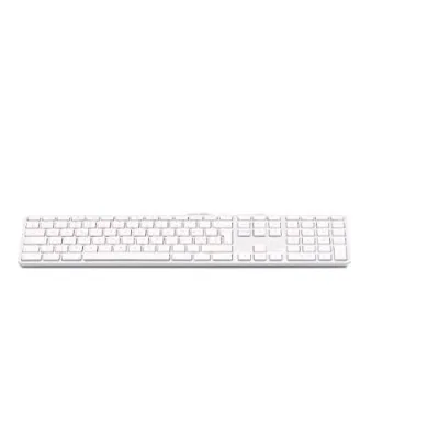 LMP Tastiera Mac It USB con Tastierino Numerico Copertura Superiore in Alluminio e 2 Porte USB Silver