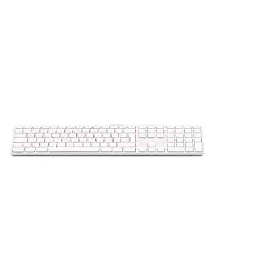 LMP Tastiera Mac It USB con Tastierino Numerico Copertura Superiore in Alluminio e 2 Porte USB Silver